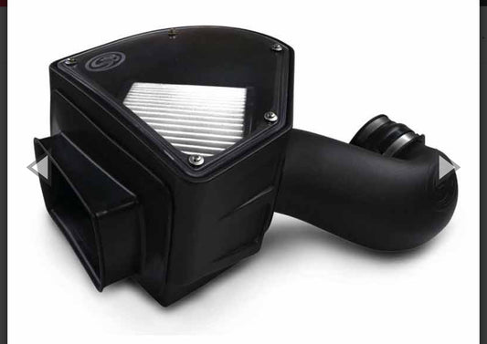 S&B FILTERS 75-5090D COLD AIR INTAKE (DRY FILTER)
VEHICLE FITMENT:
1994-2002 DODGE 5.9L DIESEL