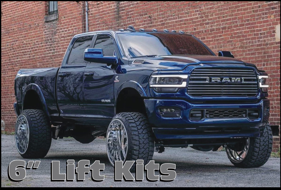 6″ Lift Kit, 2019-2024 Dodge Ram 2500, 4-Link Kit, 4wd, Air Rear (#54426)