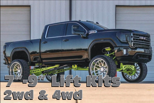 7″-9″ Lift Kit, 2020-2024 GM Truck 2500 (#52456)