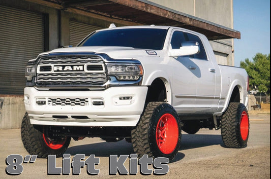 8″ Lift Kit, 2019-2024 Dodge Ram 2500, 4-Link Kit, 4wd (#54428)