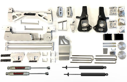 7″-9″ Lift Kit, 2011-2019 GM Truck 3500, 4wd, DIESEL (#52351)