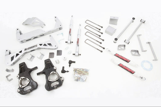 7″-9″ Lift Kit available in black and silver 2007-2013 GM Truck 1500, 4wd CALL TO CONFIRM