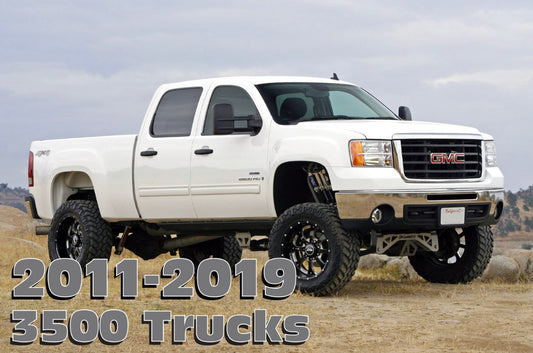 7″-9″ Lift Kit, 2011-2019 GM Truck 3500, 4wd, DIESEL (#52351)