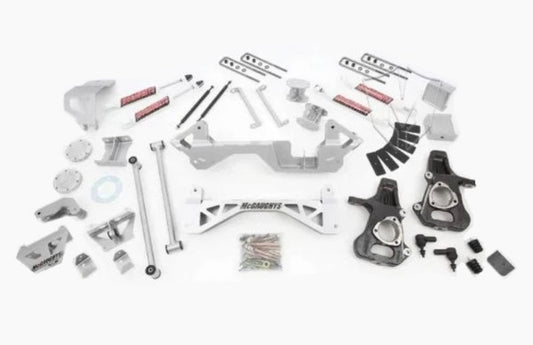 7″ Lift Kit, 1999-2006 GM Truck 1500, 4wd available in black and silver CALL TO CONFIRM