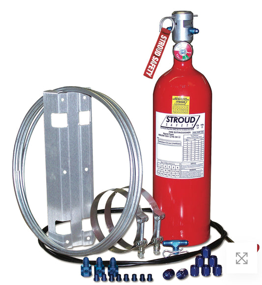 STROUD SAFETY Fire Suppression System Novec 1230 5lb Pull Cabl STR9302