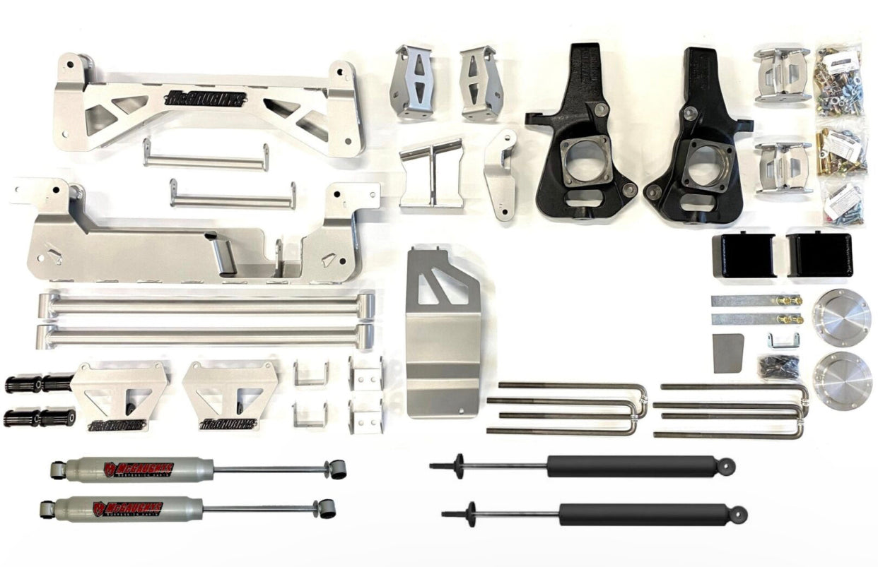 7″-9″ Lift Kit, 2002-2010 GM Truck 3500, 4wd, DIESEL (#52051)