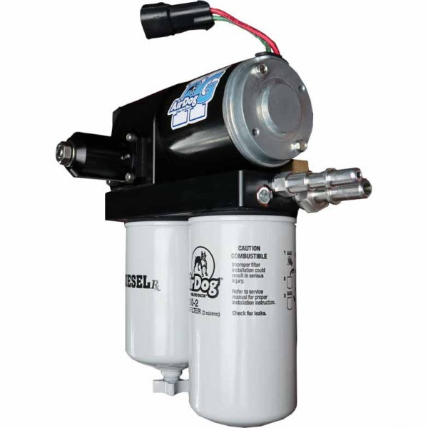 AIRDOG II-5G A7SABF592 DF-165-5G AIR/FUEL SEPARATION SYSTEM
VEHICLE FITMENT:
1999-2003 FORD 7.3L POWERSTROKE (MODERATE TO EXTREME)