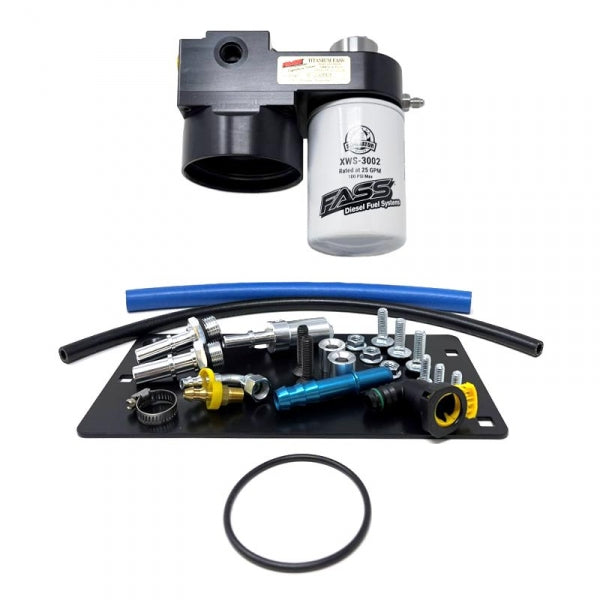 FASS DIFSL5P2001 DROP-IN SERIES FUEL SYSTEM
VEHICLE FITMENT:
2020-2023 GM 6.6L DURAMAX L5P 2500HD/3500HD (CREW CAB, SHORT BED)