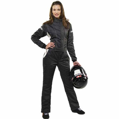 SIMPSON ONE-PIECE VIXEN II WOMEN'S RACING SUIT (SFI-5)
VEHICLE FITMENT:
MULTIPLE SIZES & COLORS AVAILABLE