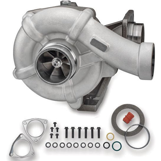 PUREPOWER 8661-PP NEW DIRECT REPLACEMENT LOW PRESSURE TURBOCHARGER
VEHICLE FITMENT:
2008-2010 FORD 6.4L POWERSTROKE