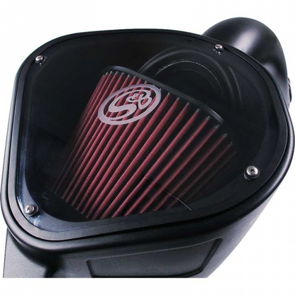 S&B FILTERS 75-5068 COLD AIR INTAKE KIT (CLEANABLE FILTER)
VEHICLE FITMENT:
2013-2018 RAM 6.7L DIESEL