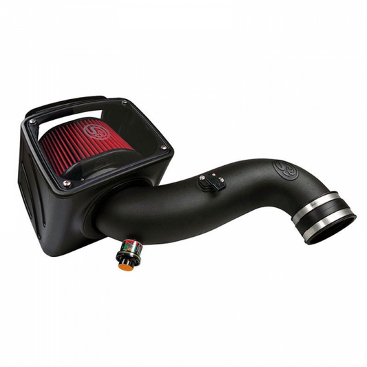 S&B FILTERS 75-5091 COLD AIR INTAKE (CLEANABLE FILTER)
VEHICLE FITMENT:
2007.5-2010 GM 6.6L DURAMAX LMM