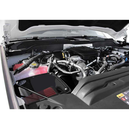 S&B FILTERS COLD AIR INTAKE KIT (CLEANABLE FILTER) 75-5075-1
VEHICLE FITMENT:
2011-2016 GM 6.6L DURAMAX LML